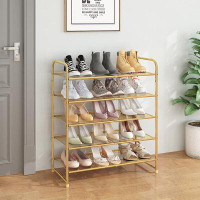 Everly Quinn Stackable Shoe Rack