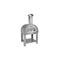 Bull Outdoor Products Freestanding Propane Pizza Oven in Silver
