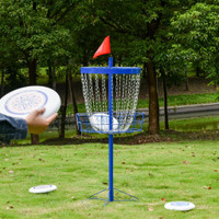 Dis Golf Basket Target 24.75"x24.75"x 63.75" Blue