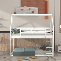 Harper Orchard Saunemin Twin Over Twin Standard Bunk Bed by Harper Orchard