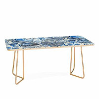 East Urban Home Table basse Forest Leaves