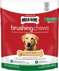 Milk-Bone Brushing Chews Large Dog Dental Dog