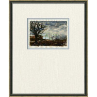 Wendover Art Group Winters Peak Series - Picture Frame on Glass