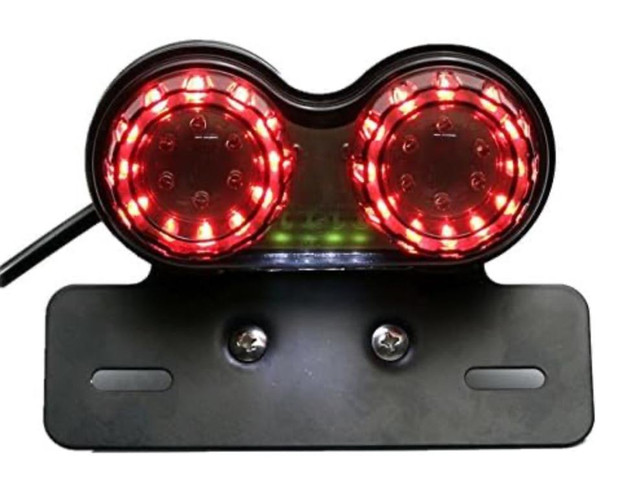 New Dual Cat Eye LED Tail Light in Motorcycle Parts & Accessories - Image 2