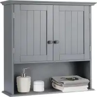 Red Barrel Studio Selars Top-Grade Wood Wall Bathroom Cabinet