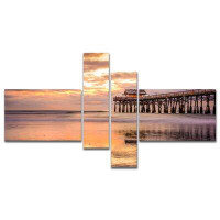 Made in Canada - East Urban Home 'Cocoa Beach Florida' Photographic Print Multi-Piece Image on Canvas