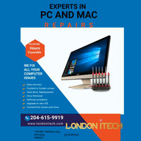 PC and Mac repairs
