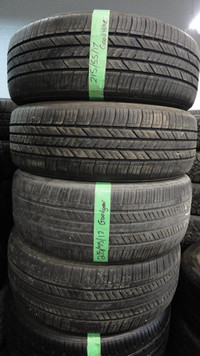 215 55 17 2 Goodyear Used A/S Tires With 70% Tread Left