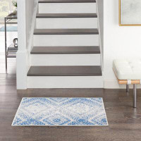 Foundry Select Foundry Select Harriet Collection Farmhouse Bohemian Area Rug 2'' X 3''