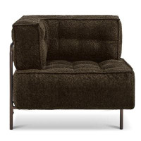 Wrought Studio Wrought Studio™ Modular Sofa Couch With Removable Cushion, 1 Seater Accent Sofa Chair, Upholstered Corner