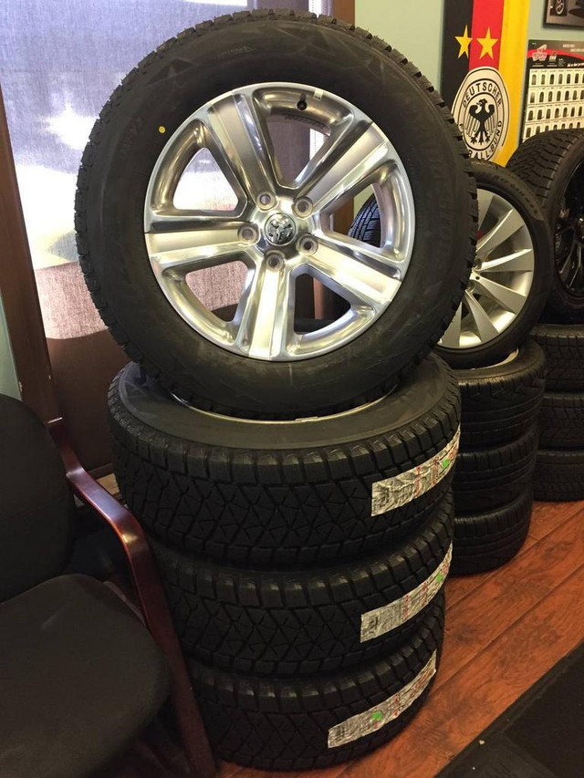 20 RAM 1500 CLASSIC WINTER PACKAGE BRAND NEW BRIDGESTONE BLIZZAK DM-V2 275/60R20 OEM RIMS 20x9.0J 19.05MM PCD 5x139 in Tires & Rims in Ontario