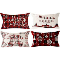 The Holiday Aisle® Pillow Case Cushion Cover For Couch Living Room (Rec)