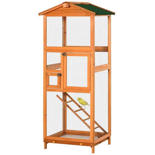 Bird Cage 26.8" x 24.8" x 65" Orange in Accessories - Image 2
