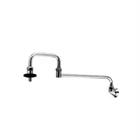 T&S | Wall Mount Pot Filler Faucet, Double Jointed Swing Nozzle, 18"