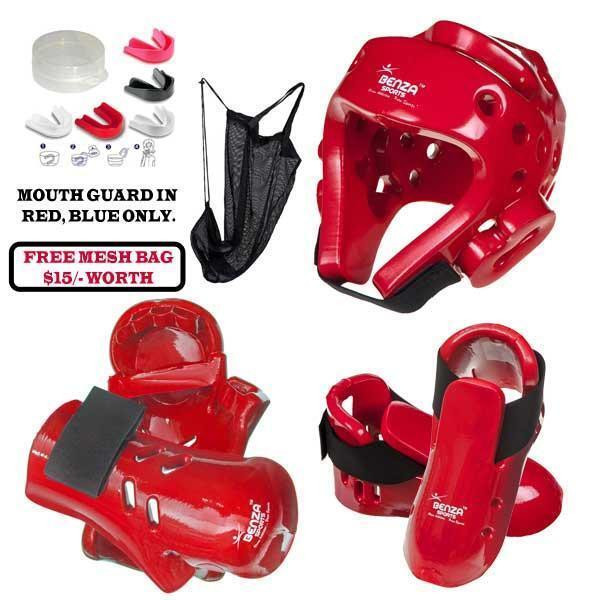 Taekwondo Karate Sparring Gear Sets @ Benza Sports in Exercise Equipment