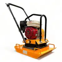 HOC HC100 17 INCH COMMERCIAL HONDA GX160 PLATE COMPACTOR + REVERSIBLE HANDLE + 2 YEAR WARRANTY