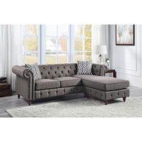 Darby Home Co Muthanna Reversible Sectional Sofa