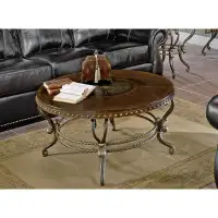 World Menagerie Formal Traditional Style Coffee Table