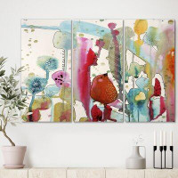 Made in Canada - East Urban Home 'Jouons Aux Bois' Painting Multi-Piece Image on Canvas
