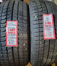 P 215/55/ R16 Michelin X-Ice Winter M/S*  Used WINTER Tires 99% TREAD LEFT  $150 for THE 2 (both) TIRES / 2 TIRES ONLY !