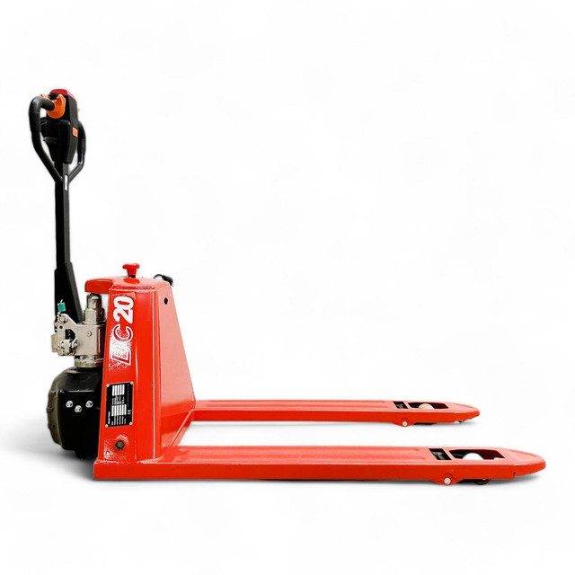 HOC ELEP20AN SEMI ELECTRIC PALLET JACK PUMP TRUCK 2000 KG 4400 LB CAPACITY WIDE VERSION + 1 YEAR WARRANTYW in Power Tools - Image 2