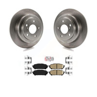 Rear Disc Rotors and Ceramic Brake Pads Kit by Transit Auto K8A-101239