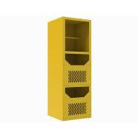 WFX Utility™ Durham B28CF02CE54142D9BFB33A90B23647A5 Spill Control Cabinet, 2 shelves, Yellow