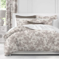 Made in Canada - The Tailor's Bed Toile De Jouy Standard Cotton Comforter Set