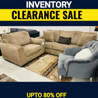 Brown Sofa and Loveseat on Clearance !!!