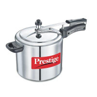 Prestige Cookers Prestige Cookers Nakshatra Plus Flat Base Aluminum Pressure Cooker