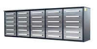 NEW 30 DRAWER STAINLESS STEEL 10 FT TOOL BENCH 10FT30D01B
