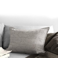 The Tailor's Bed Draven Cotton Blend Lumbar Rectangular Pillow Cover & Insert