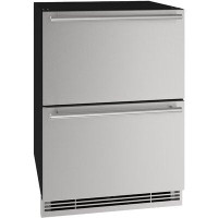 U-Line Refrigerator Drawers 24 In Stainless Solid 115V