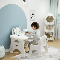 Benarita  Kids 2 Piece Play / Draw Table and Chair Set