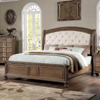 Lark Manor Alleisha California King Tufted Standard Bed