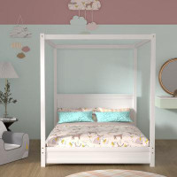 Red Barrel Studio Low Profile Canopy Bed