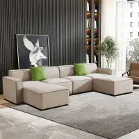 Hokku Designs Daivd Upholstered Sectional