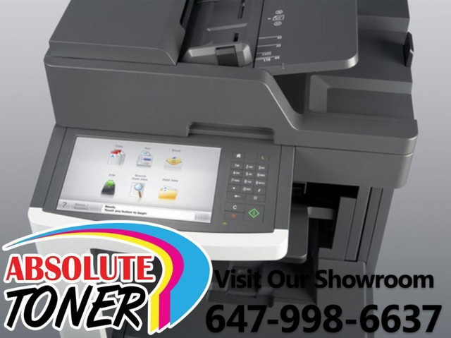 Lexmark MX810de Black &amp; White Full-Size High-Speed Multifunction Laser Printer, Copier, Scanner &amp; Fax For Busine in Printers, Scanners & Fax - Image 2