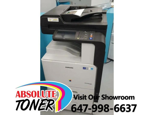 ONLY 109K PAGES PRINTED- Pre owned Samsung SCX-8123NA 8123 Black and white laser printer scanner photocopier 11X17. in Printers, Scanners & Fax in Ontario