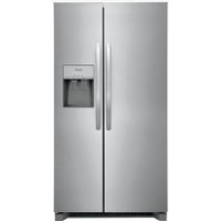 Frigidaire 33-inch, 22.2 cu.ft. Freestanding Side-by-Side Refrigerator with Ice and Water Dispensing System FRSS2323ASSP