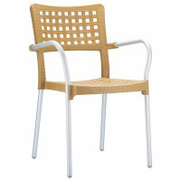 Wrought Studio William Street Stacking Patio Dining Armchair