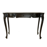 Canora Grey Marquavious 46" Solid Wood Console Table