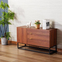 Lipoton Wood Tv Stand Console Table