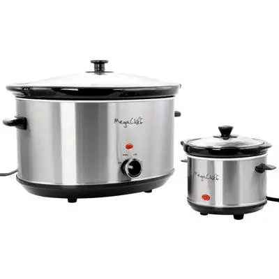 MegaChef's 8 Litre Slow Cooker will keep food warm fresh and delicious all the time. Cook and serve...