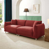 Brayden Studio 88.58" Sofa, Comfy Sofa Couch with Extra Deep Seats