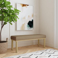 HomePop Shikera Polyester Upholstered Bench