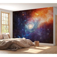 Orren Ellis Kennlee Space Galaxy Wall Mural