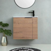 Ebern Designs 22" Bathroom Vanity With Sink,22 Inch Floating Bathroom Vanity For Small Space, Single Sink Bathroom Vanit