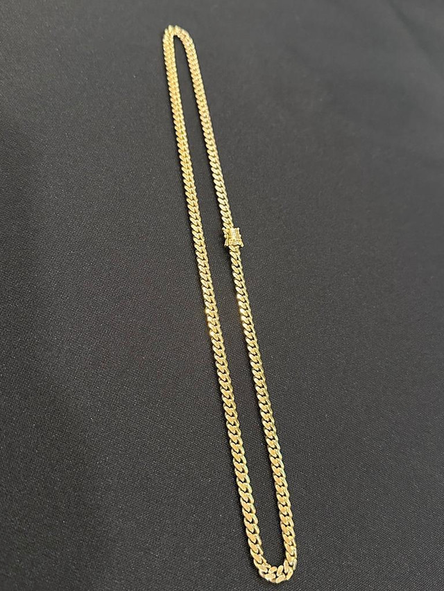 #469 - 24” Solid, 10k Cuban Link, 61 Grams, 6mm, NEW in Jewellery & Watches - Image 4