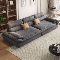 Crafts Design Trade 118.11" Black 100% Polyester Modular Sofa